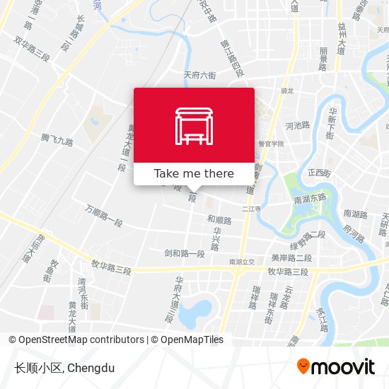 长顺小区 map