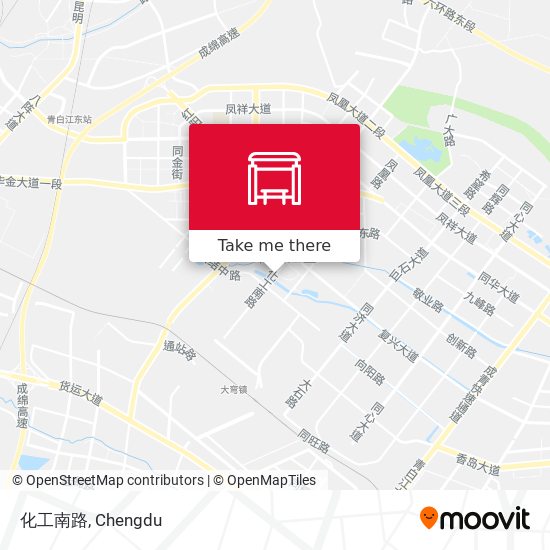 化工南路 map