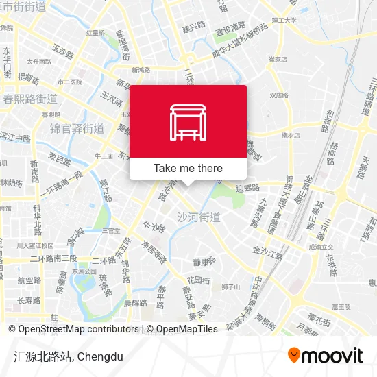 汇源北路站 map