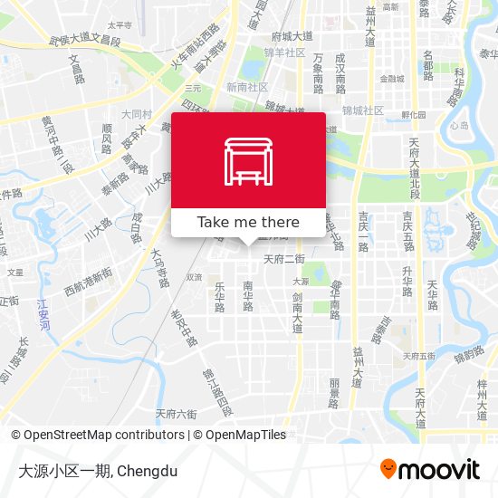 大源小区一期 map