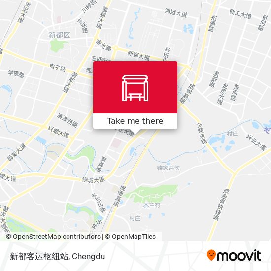 新都客运枢纽站 map