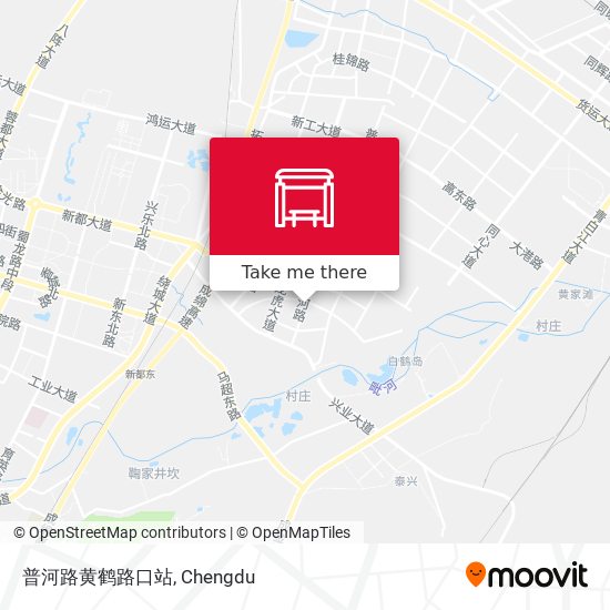 普河路黄鹤路口站 map