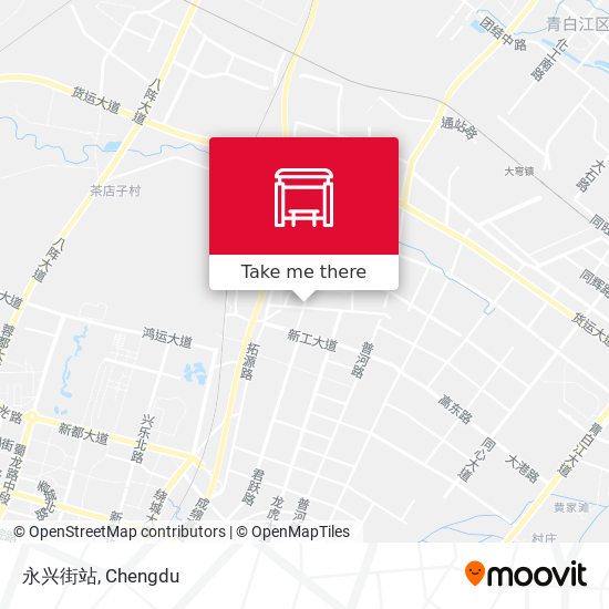 永兴街站 map