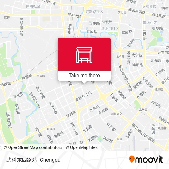 武科东四路站 map
