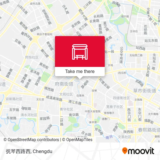 抚琴西路西 map