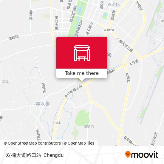 双楠大道路口站 map