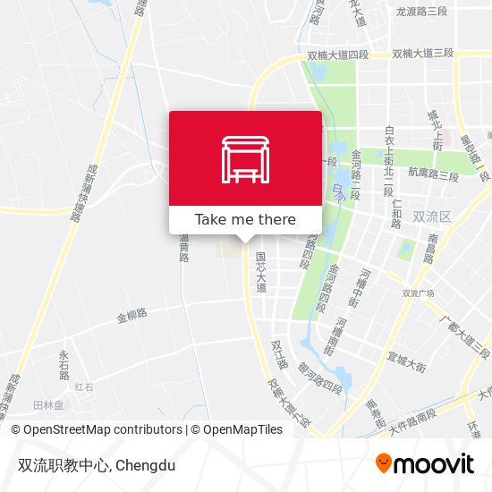 双流职教中心 map