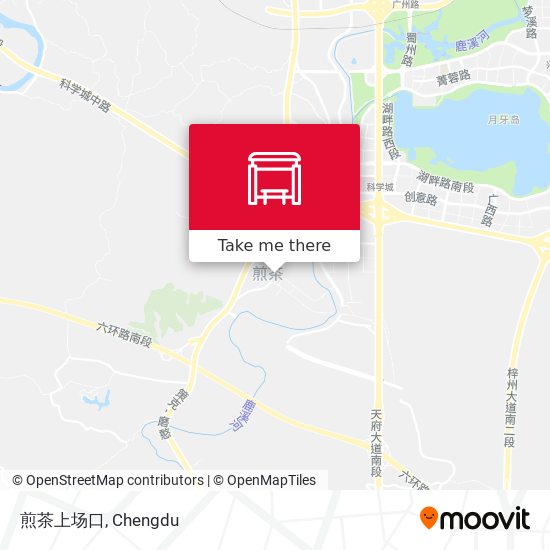 煎茶上场口 map
