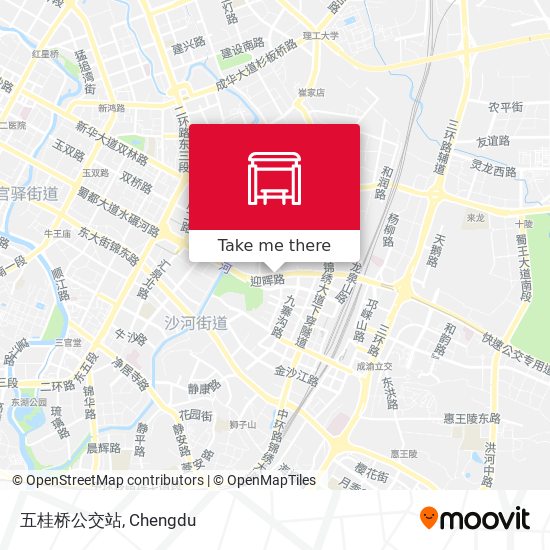 五桂桥公交站 map
