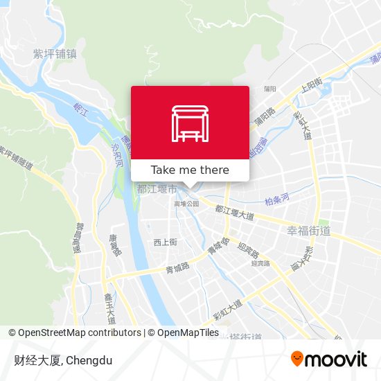财经大厦 map