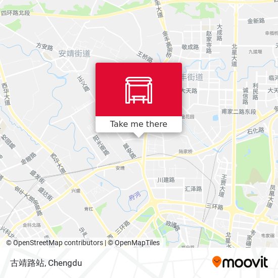 古靖路站 map