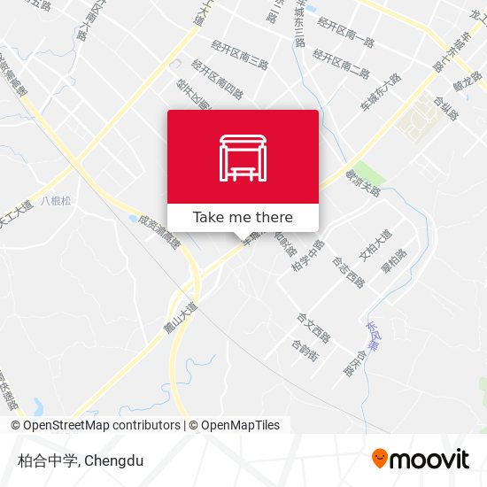 柏合中学 map