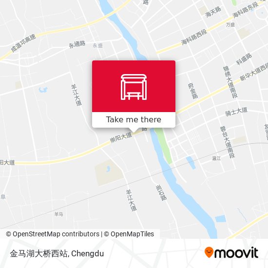 金马湖大桥西站 map