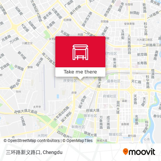 三环路新义路口 map