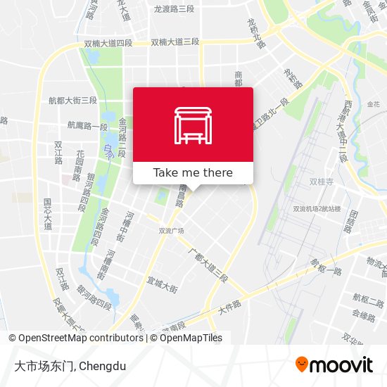 大市场东门 map