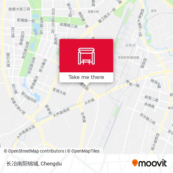 长冶南阳锦城 map