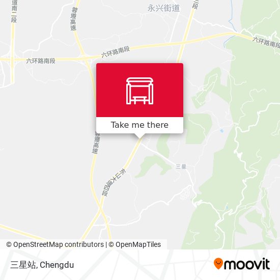 三星站 map