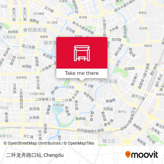 二环龙舟路口站 map