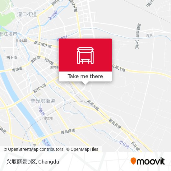 兴堰丽景D区 map