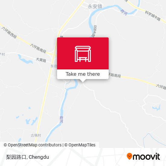 梨园路口 map