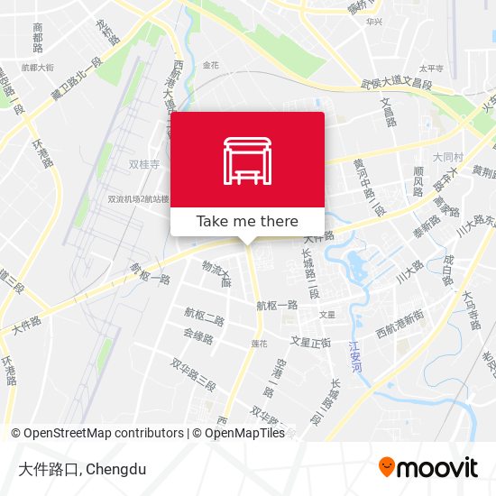 大件路口 map
