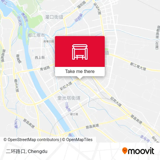 二环路口 map