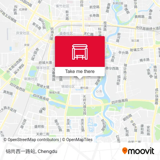 锦尚西一路站 map