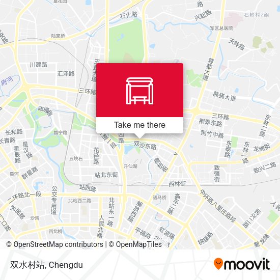 双水村站 map
