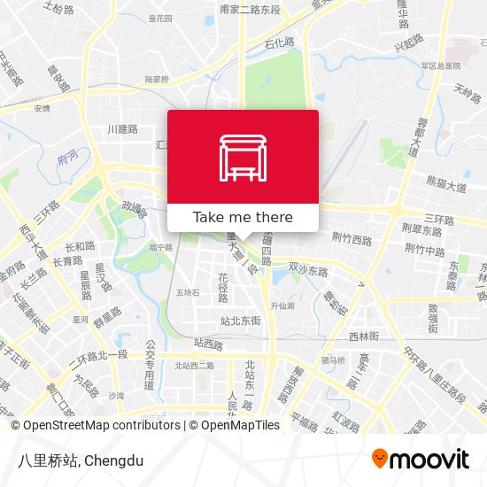 八里桥站 map