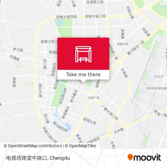 电视塔路棠中路口 map