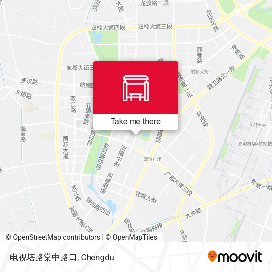 电视塔路棠中路口 map