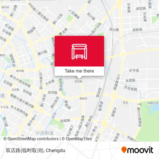 双店路(临时取消) map