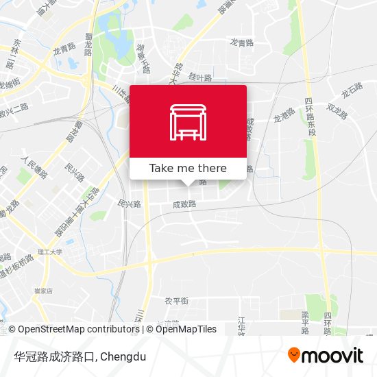 华冠路成济路口 map