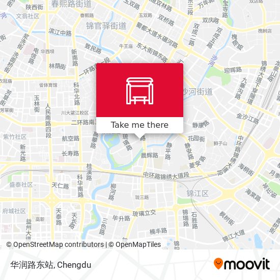华润路东站 map