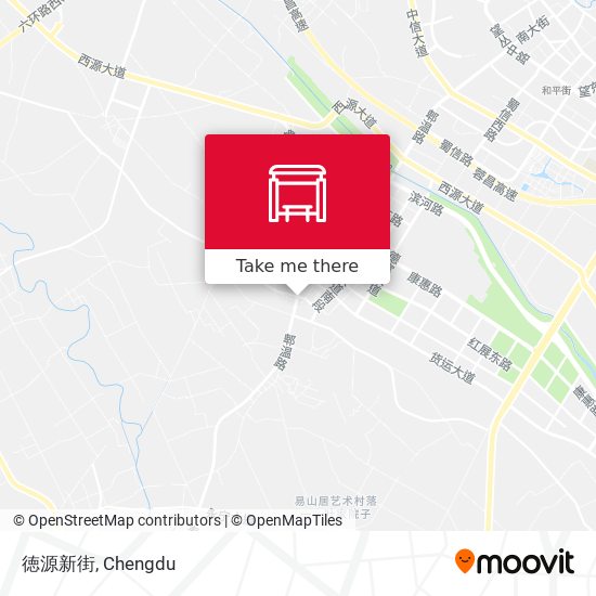徳源新街 map