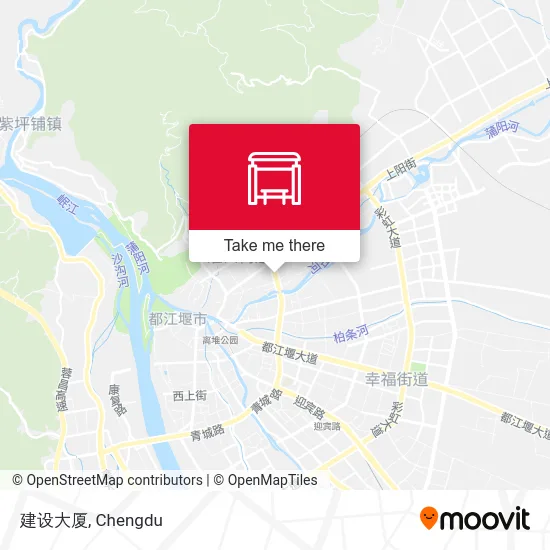 建设大厦 map