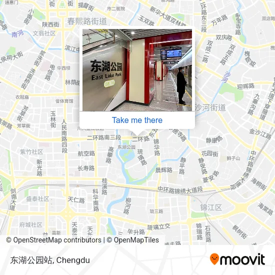 东湖公园站 map