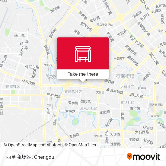 西单商场站 map