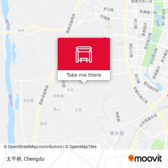 太平桥 map