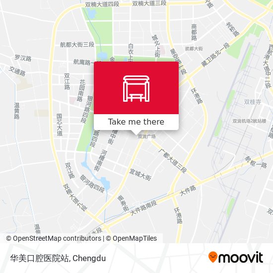华美口腔医院站 map