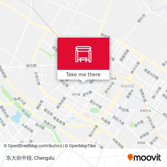 东大街中段 map
