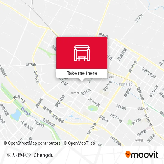 东大街中段 map