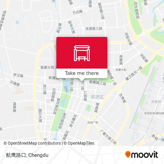航鹰路口 map