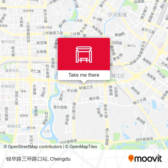 锦华路三环路口站 map