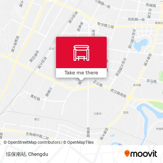 综保南站 map
