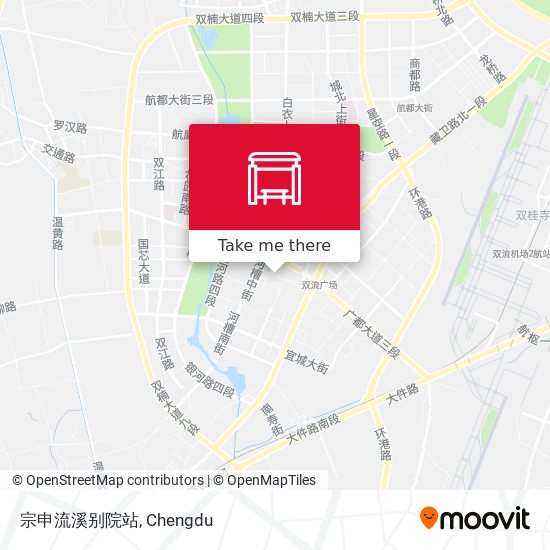 宗申流溪别院站 map