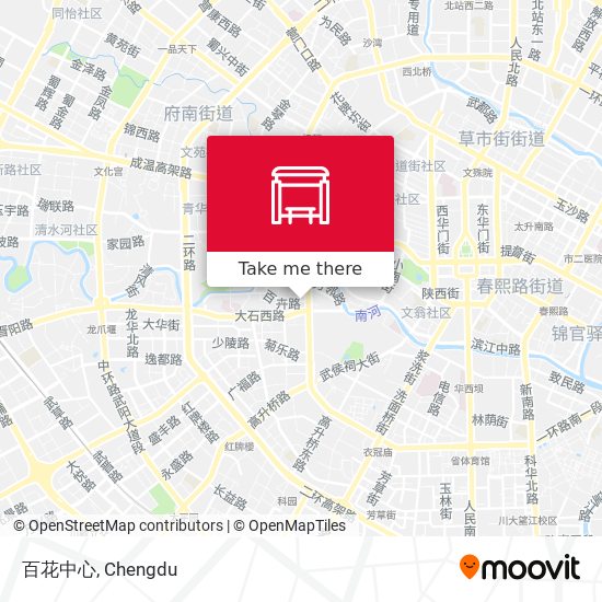 百花中心 map
