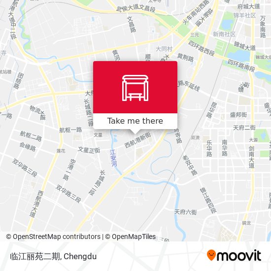 临江丽苑二期 map
