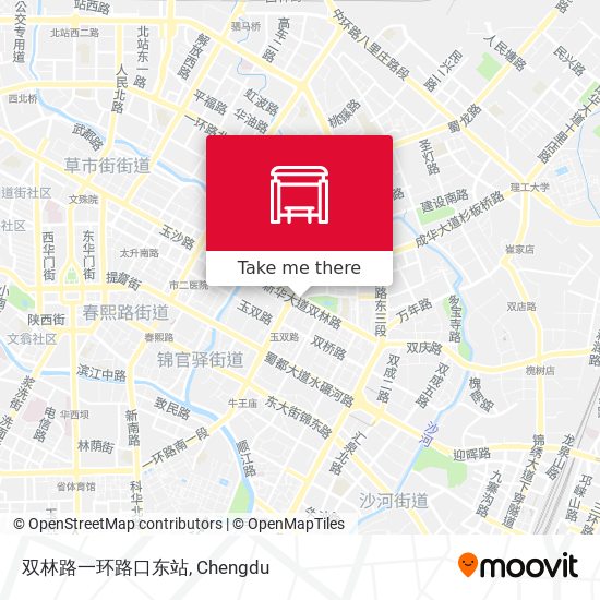 双林路一环路口东站 map