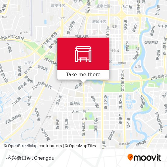 盛兴街口站 map